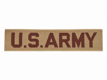 Jungtinių Valstijų kariuomenės krūtinės antsiuvas emblema Khaki