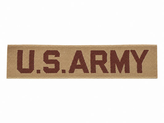 Jungtinių Valstijų kariuomenės krūtinės antsiuvas emblema Khaki
