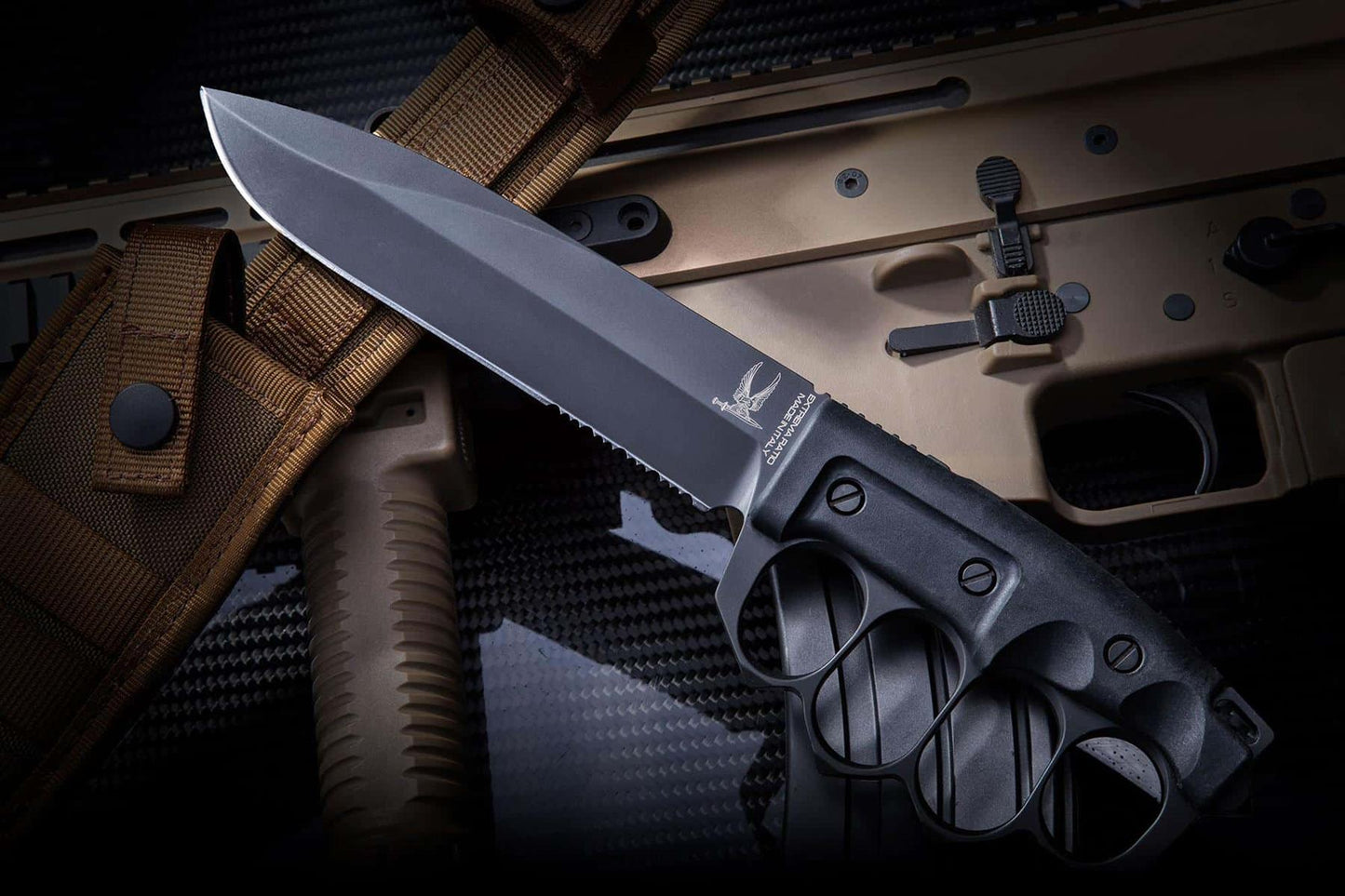 ExtremaRatio ASFK tactical fixed blade knife Black