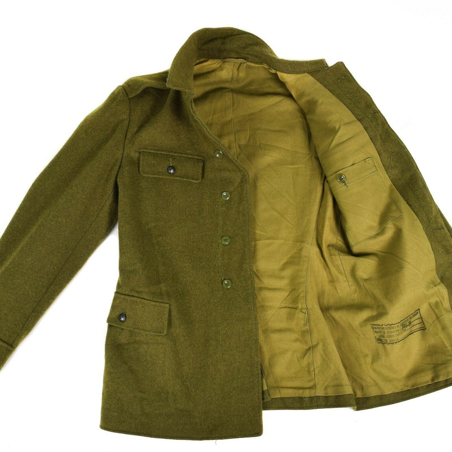 Khaki casual jacket of the Romanian army