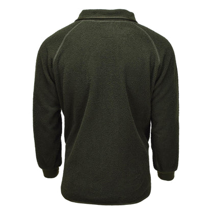 Dutch army fleece sports jumper olive