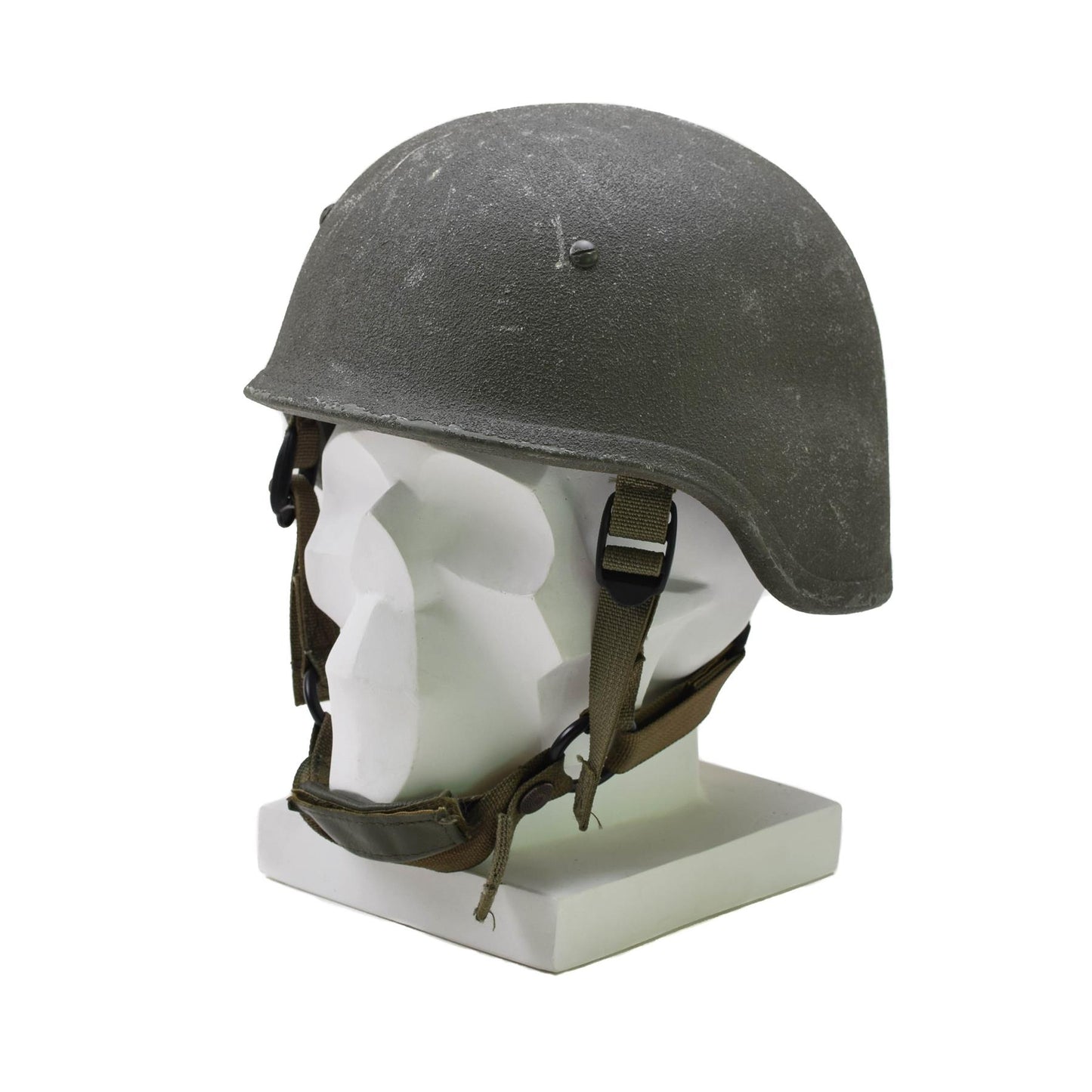 Italian army ballistic plastic helmet in olive color