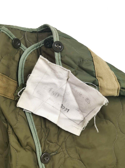 The lining of Czech army trousers is thermally warm Olive