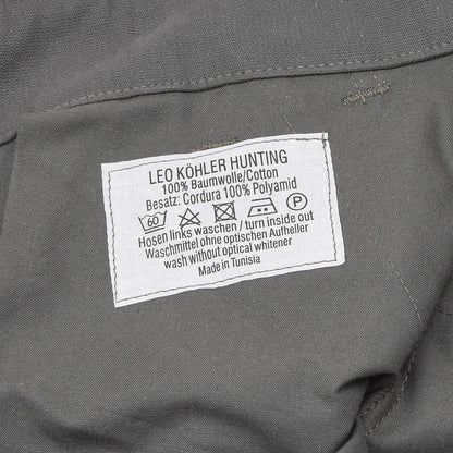 Leo Kohler work pants reinforced with pockets Gray