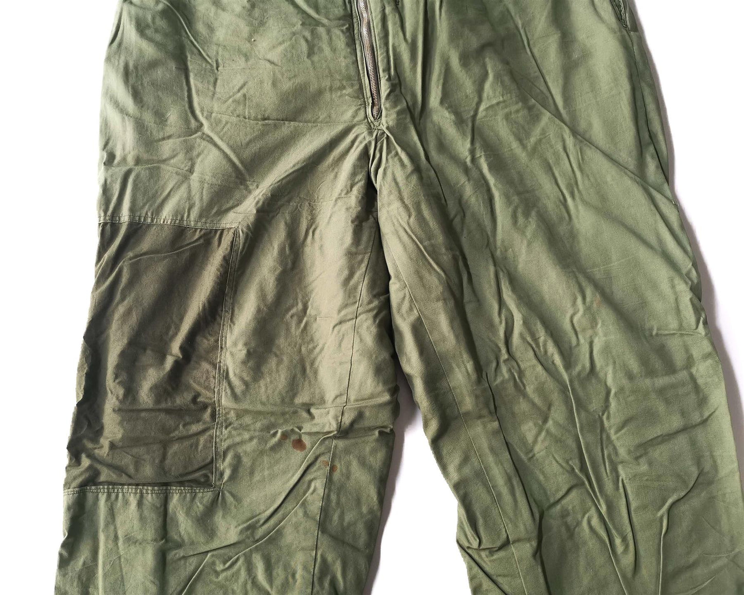 Swedish military thermal pants for cold weather Green