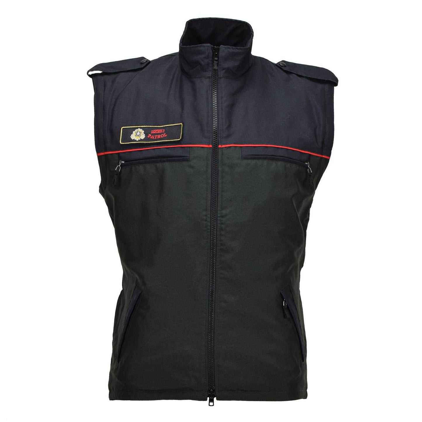 Austrian District Patrol Jacket with reflective details in navy blue