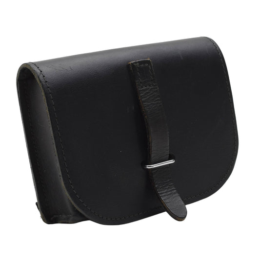 Italian Army Small Leather Magazine Case Black