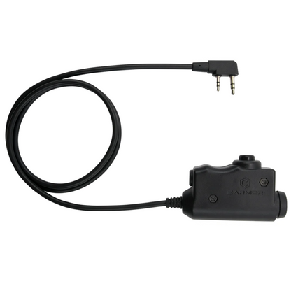 EARMOR M51 PTT ryšio adapteris Kenwood 2 kontaktų radijo jungtis