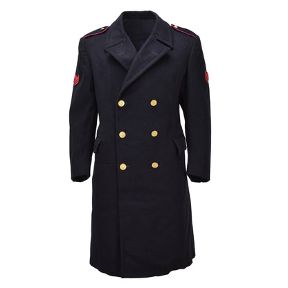 Italijos kariuomenės Carabinieri vilnonis paltas juodas