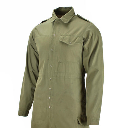 United Kingdom army mechanic overalls olive color