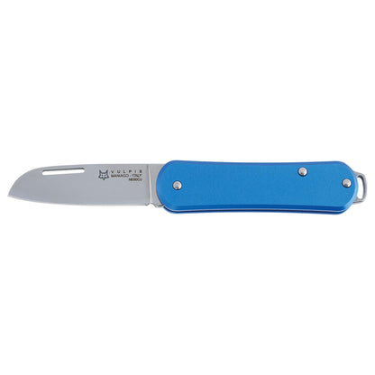 Fox Knives VULPIS FX-VP108 SB folding pocket knife made of N690Co steel blue