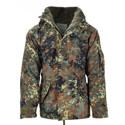 MiIL-TEC German military style waterproof jacket in Flectarn print