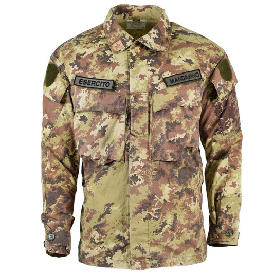 Italian army tactical combat shirt Vegetato print