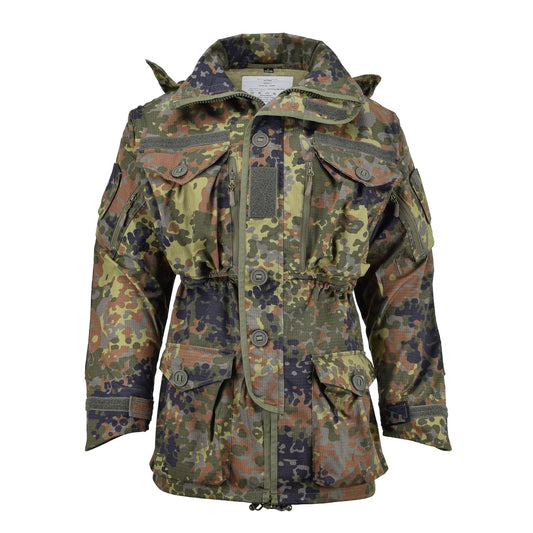 TACGEAR Smock style jacket Flecktarn print