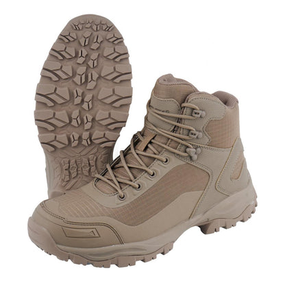 MIL-TEC hiking boots tactical lightweight durable Light brown