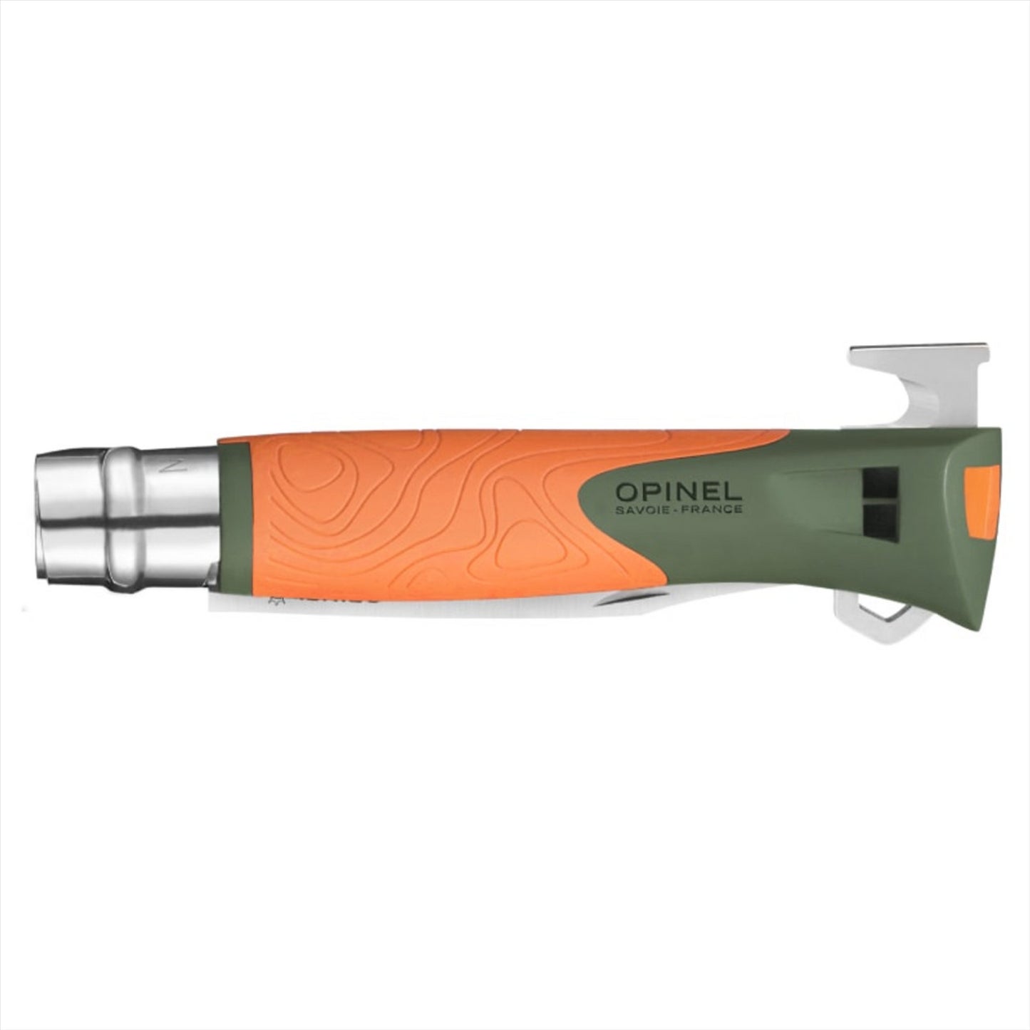 Opinel N°12 Explore sulankstomas 10cm kišeninis peilis iš 12C27 plieno