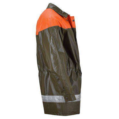 Swiss Army Civil Protection Rain Jacket Waterproof Olive