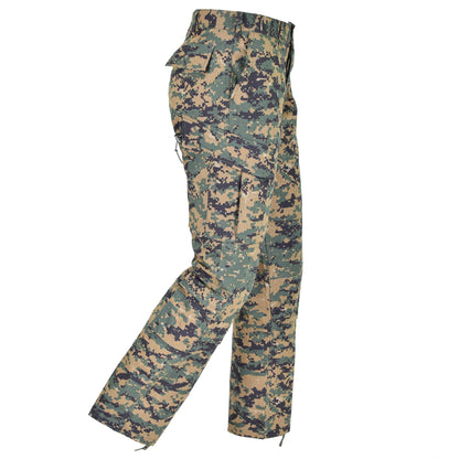 MIL-TEC uniform pants with Digital Woodland print