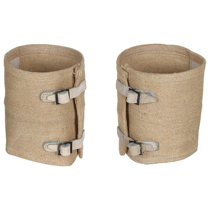 Italijos kariuomenės gaitrai batams Khaki spalvos