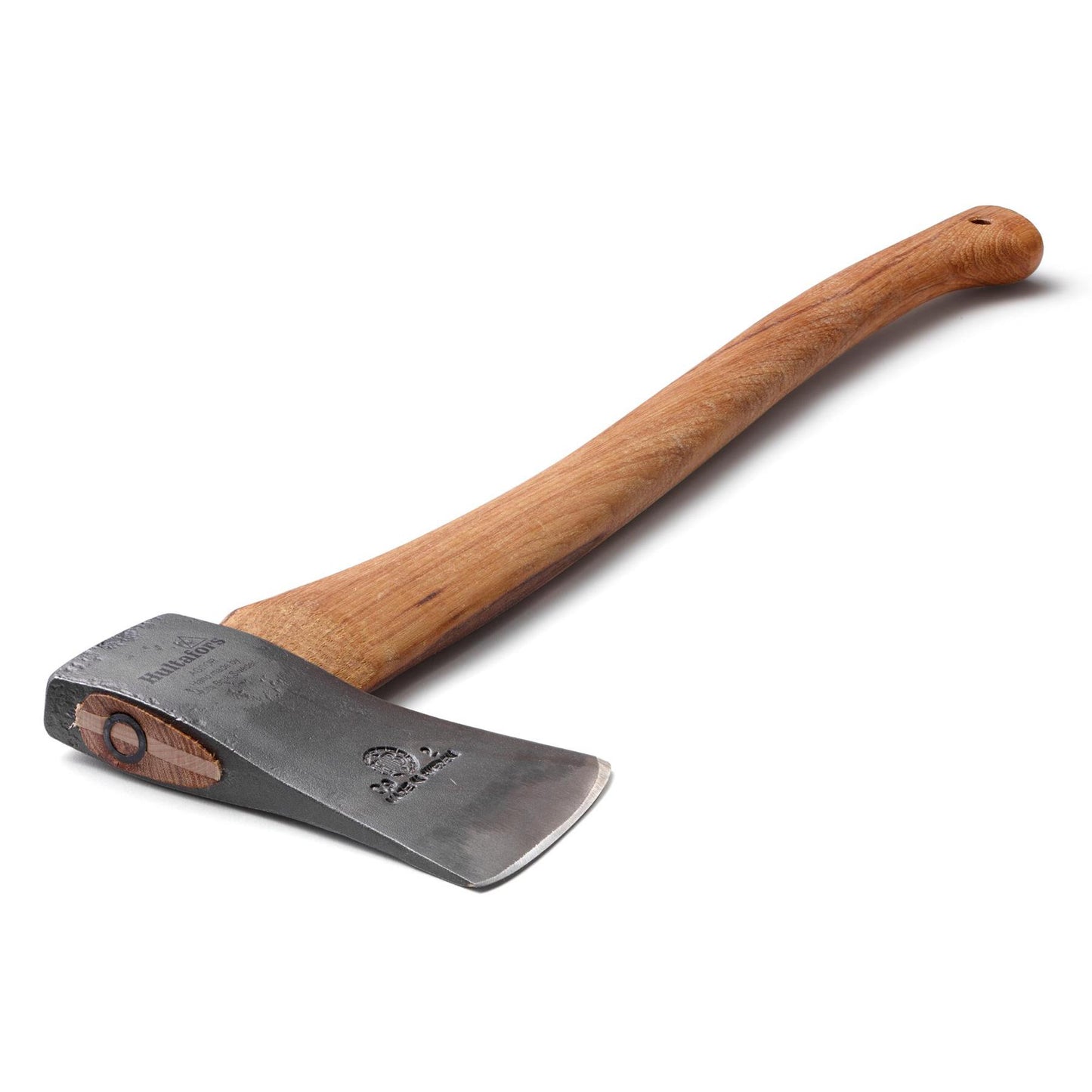 HULTAFORS ax with carbon steel head and hickory handle