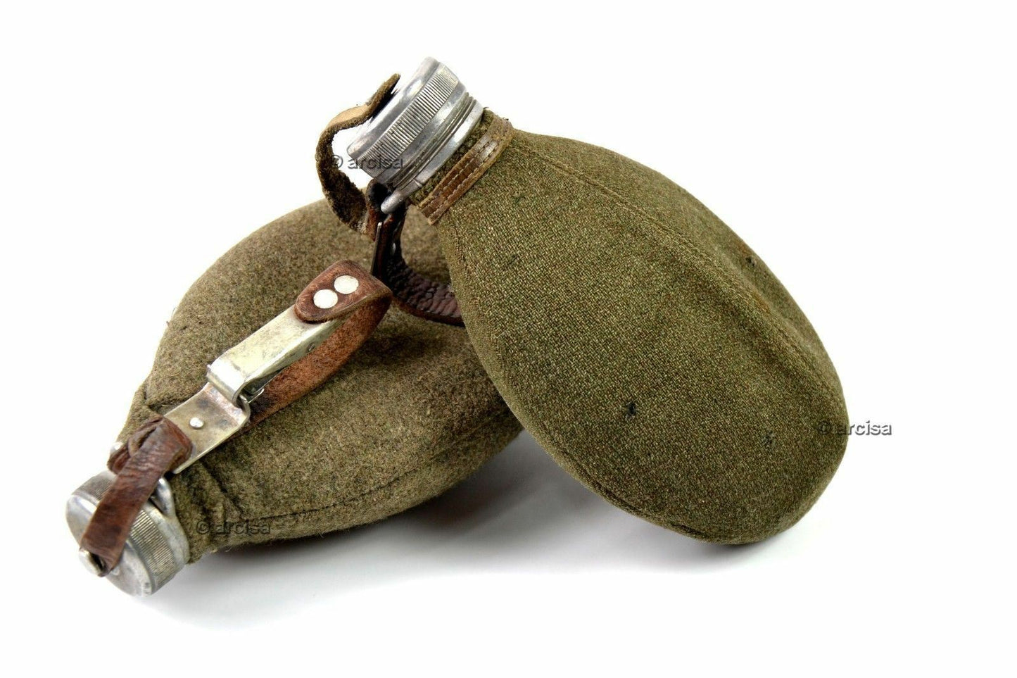 Swedish military vintage drinker with metal stopper