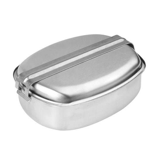 MIL-TEC military style frying pan with stainless steel lid