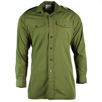 United Kingdom army shirt olive color