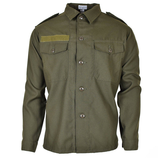 Austrian army field shirt with long sleeves Olive