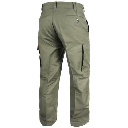 German military field uniform cargo pants Olive