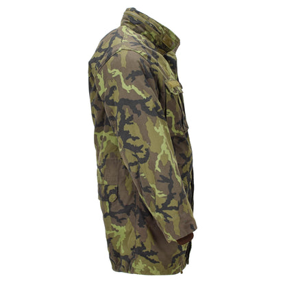 Czech army parka style jacket with lining M95 print