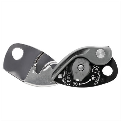 Petzl GRIGRI+ saugos įrenginys su asistiniu stabdymu 8,5–11 mm virvėms oranžinis