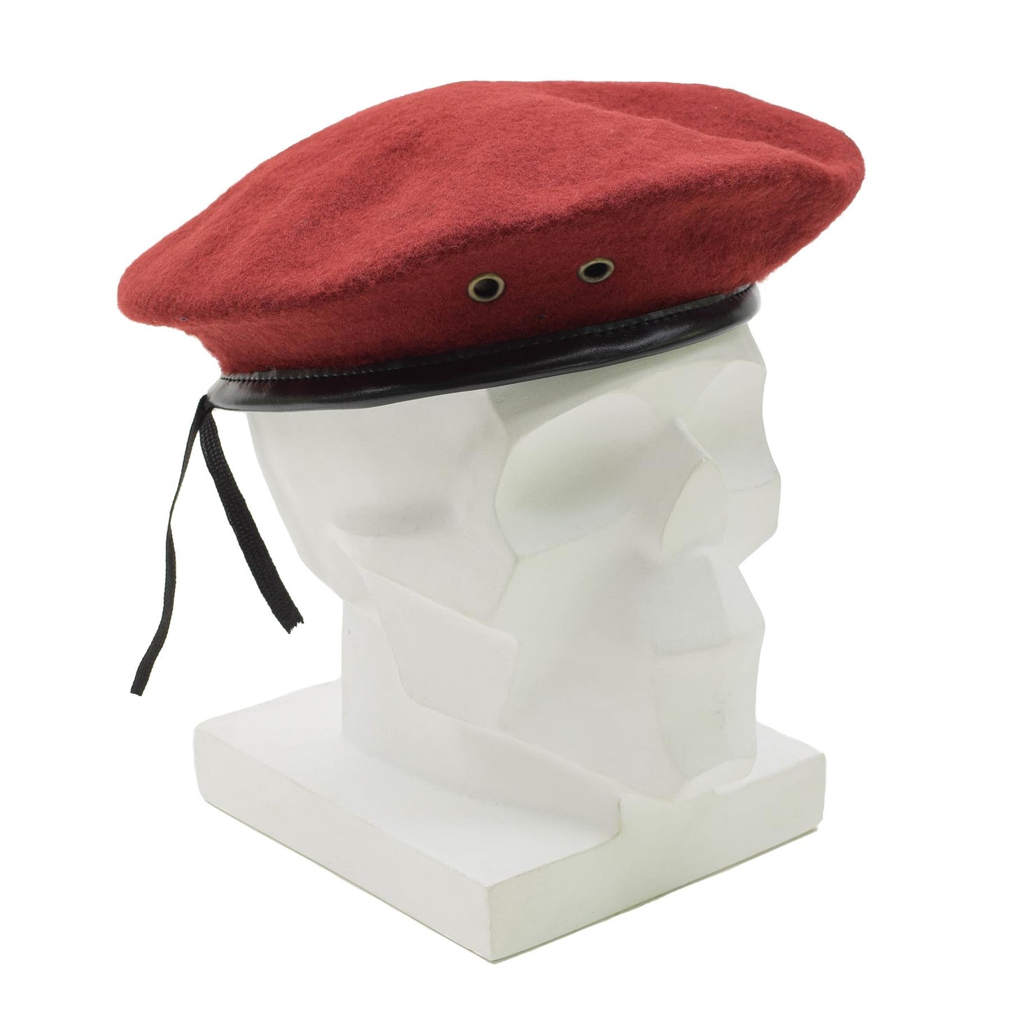 French army beret vintage red