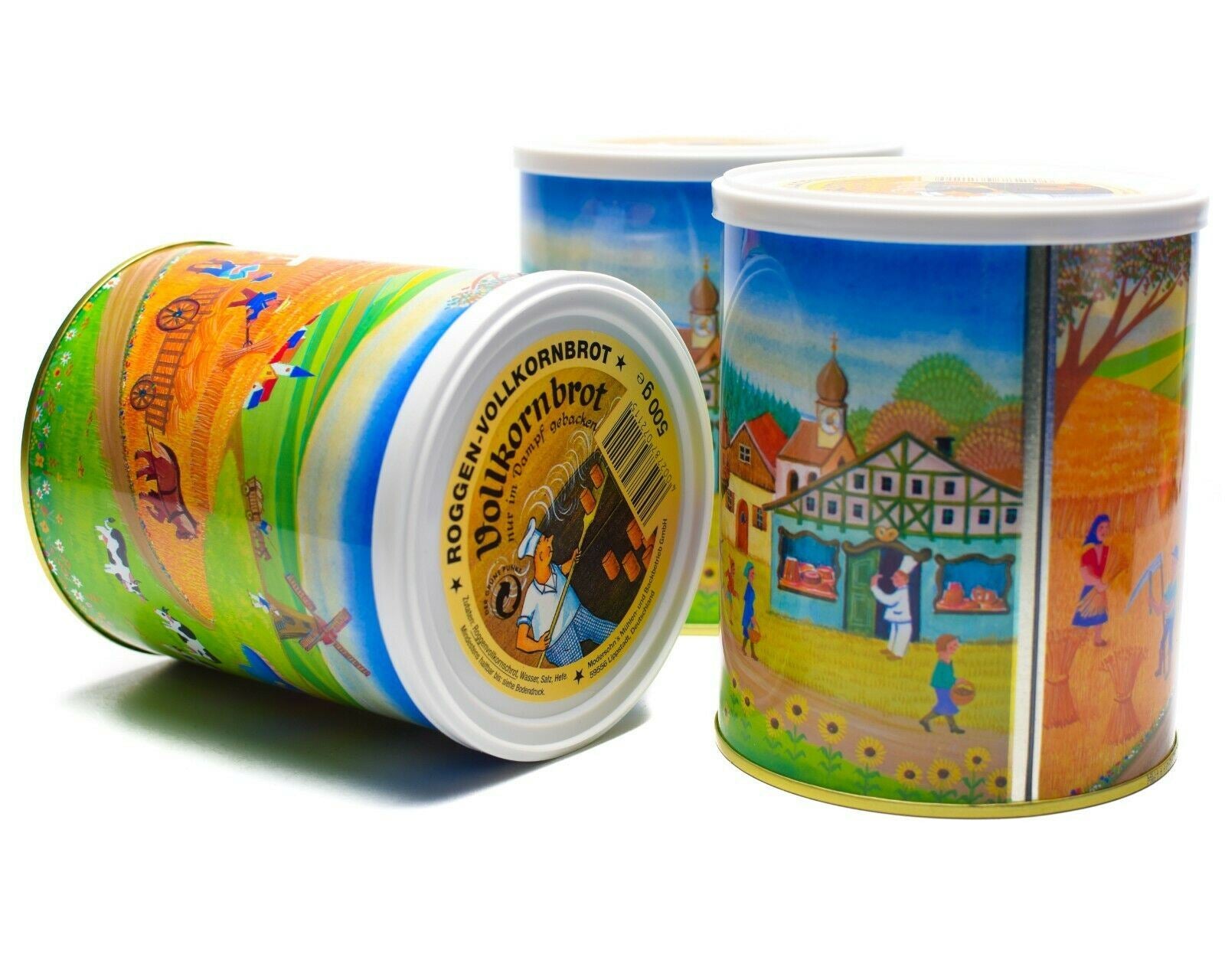 Pilno grūdo duona 500g skardinėje 3 vnt.