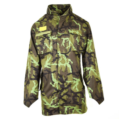 Czech military parka style jacket with CZ 95 print