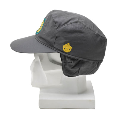 Austrian army GoreTex cap with ear protection Gray