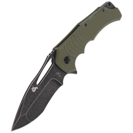 Fox Knives Hugin Tactical Folding Knife 440C Steel G10 Handle