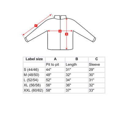 MIL-TEC German Army Field Jacket Waterproof Flecktarn