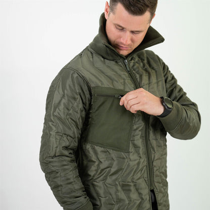 MIL-TEC Quilted Winter Jacket Lining Olive