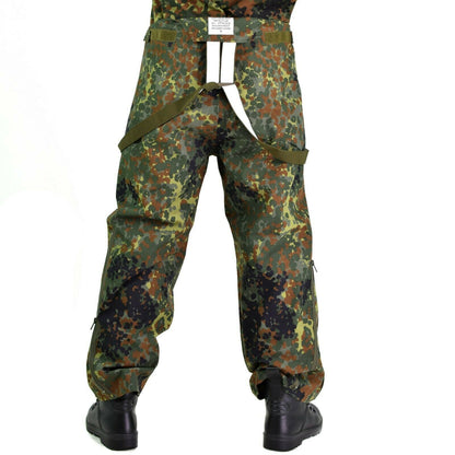 German army waterproof trousers GoreTex Flecktarn