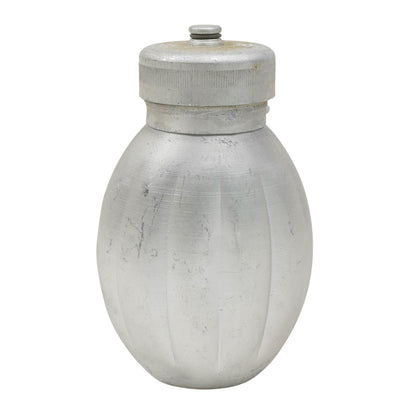 Polish military vintage aluminum drinking bottle with screw cap