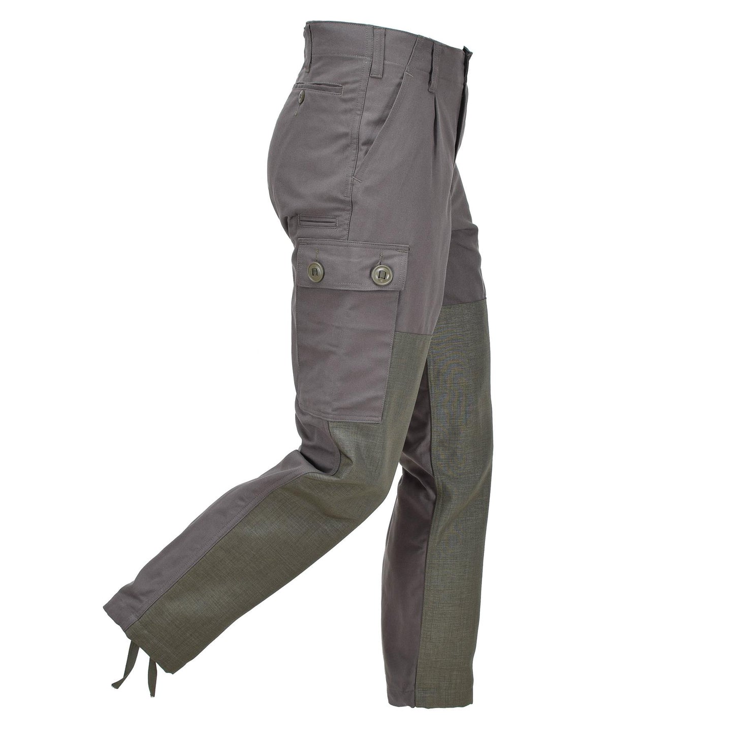 Leo Kohler work pants reinforced with pockets Gray