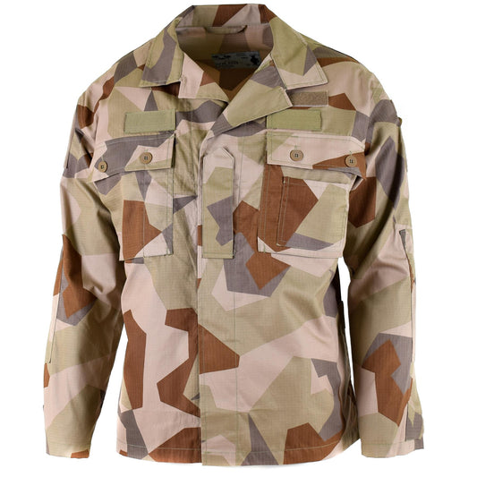 Swedish army shirt with long sleeves M90 Desert print