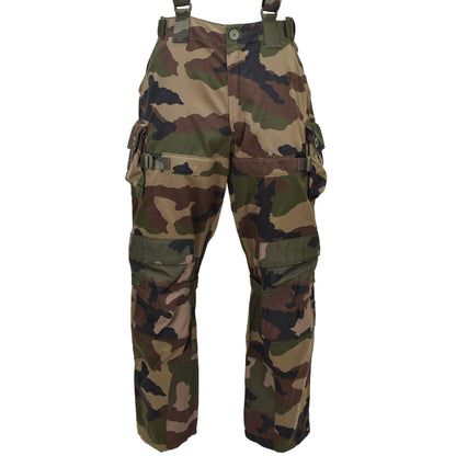 Prancūzijos kariuomenės kovinės kelnės Felin F4 su petnešomis CCE marginimo