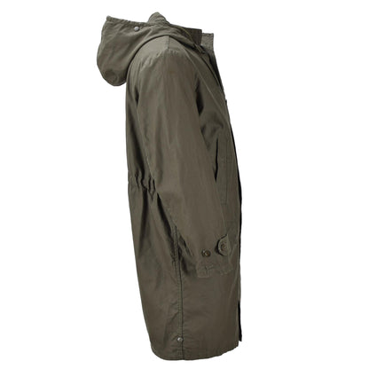 German army parka type jacket with a hood Olive