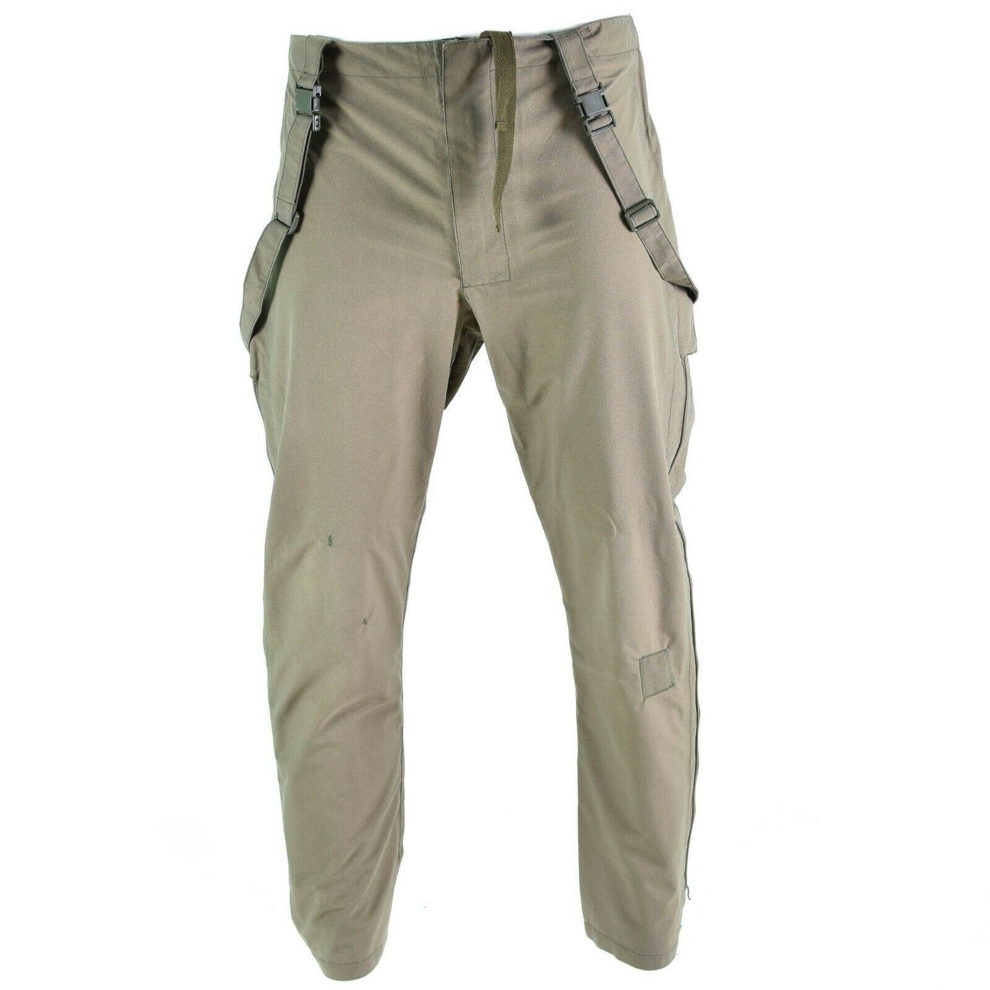 Austrijos kariuomenės Gore-Tex neperšlampamos kelnės su petnešomis alyvuogių