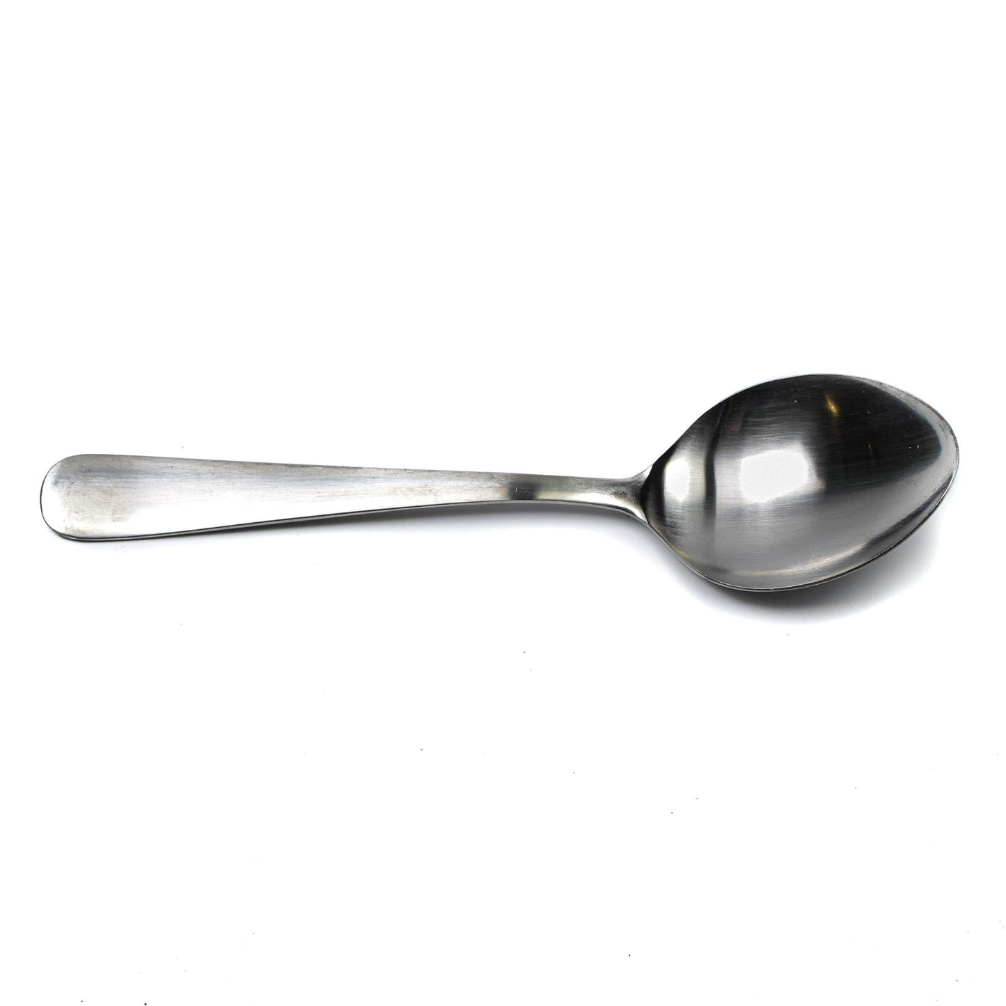 Swedish military stainless steel soup spoon