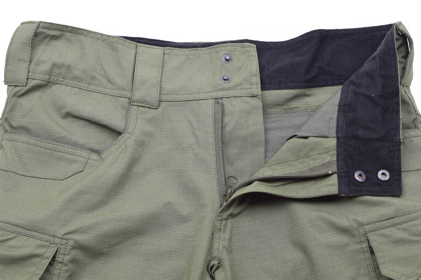 MFH bermuda style ripstop shorts Olive