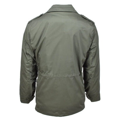 MFH US military style jacket with lining in olive