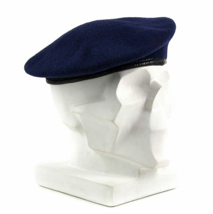 German army woolen beret in dark blue color