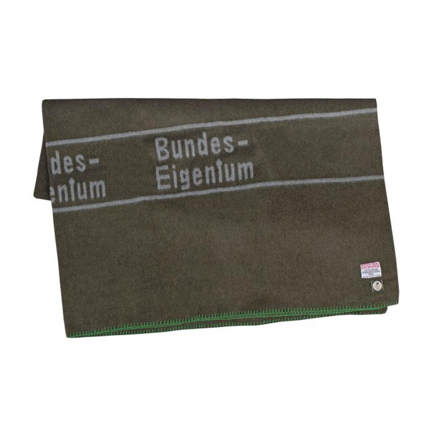 Vokietijos kariuomenės vilnonė antklodė 210x200cm ruda